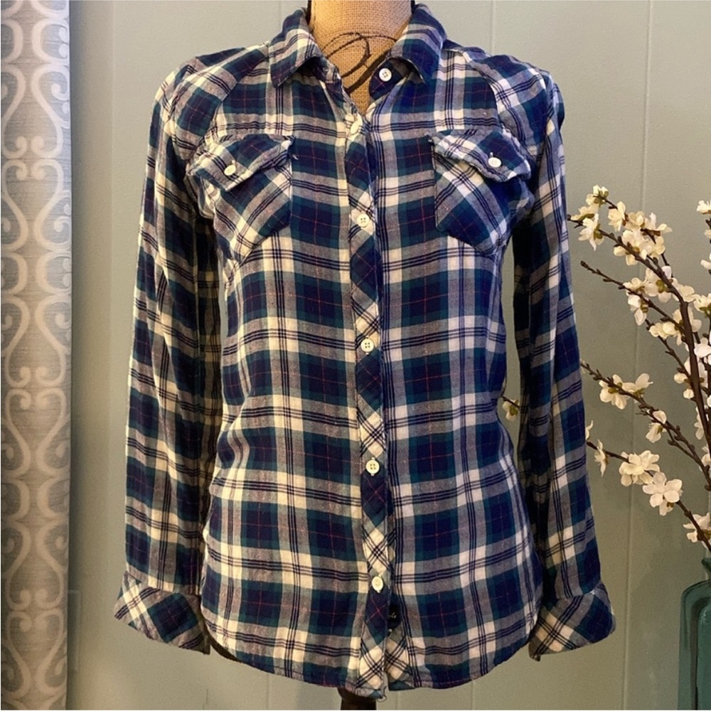 Rails Kendra Tartan Plaid Button Down Shirt